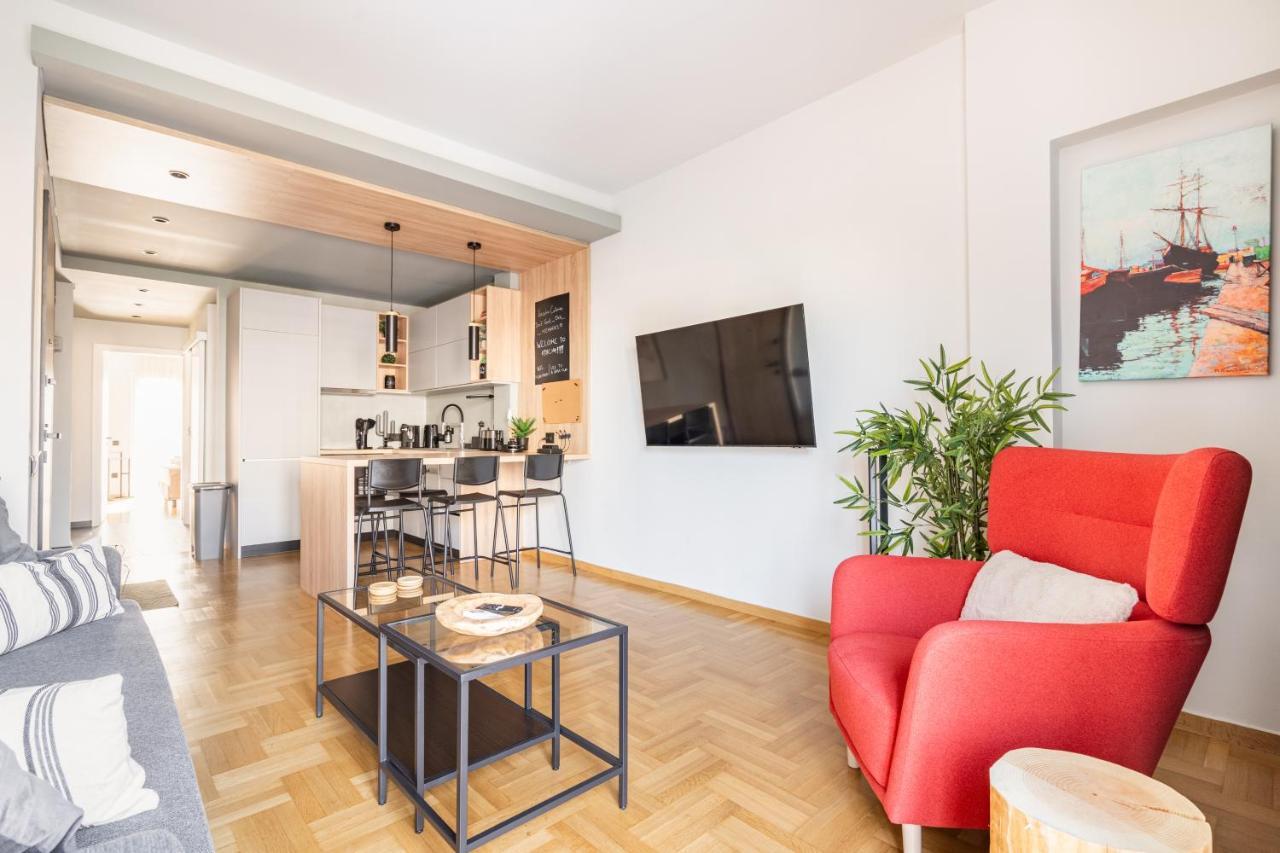 Athena Blue Lux Apartments 2Br 2Ba With City Skyline View, Near Kolonaki Atina Dış mekan fotoğraf